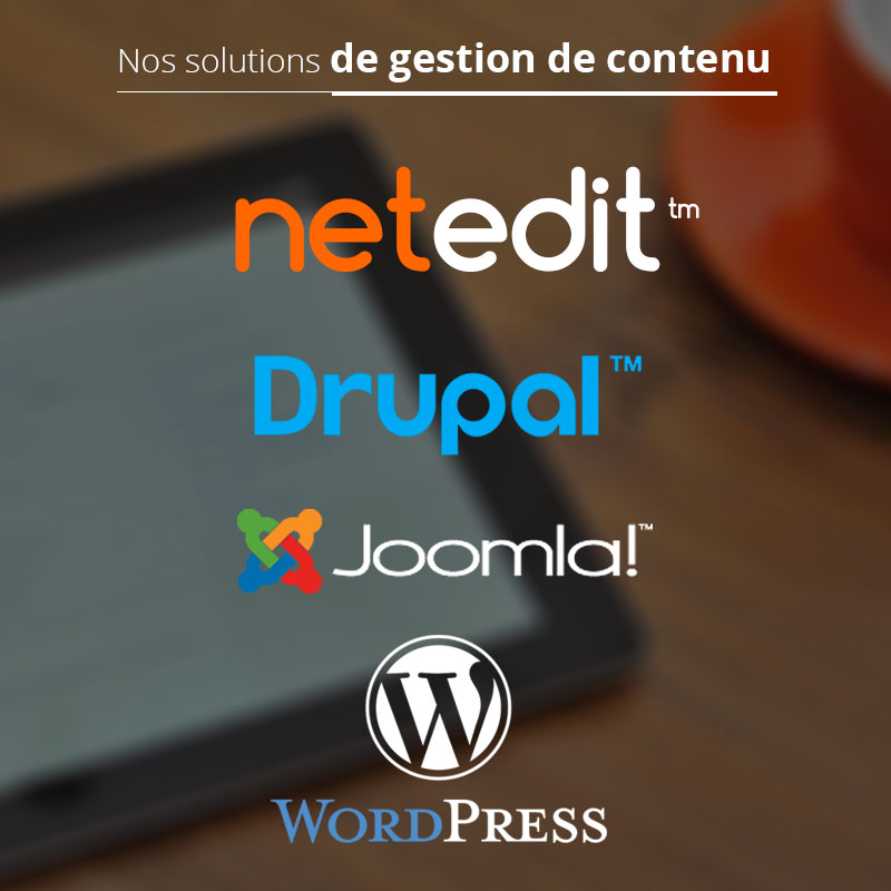 Solutions de gestion de contenu